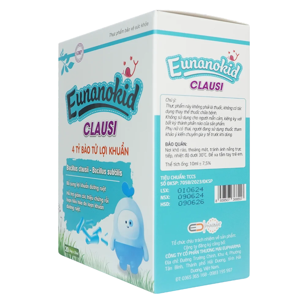 Thực phẩm bảo vệ sức khỏe Eunanokid Clausi