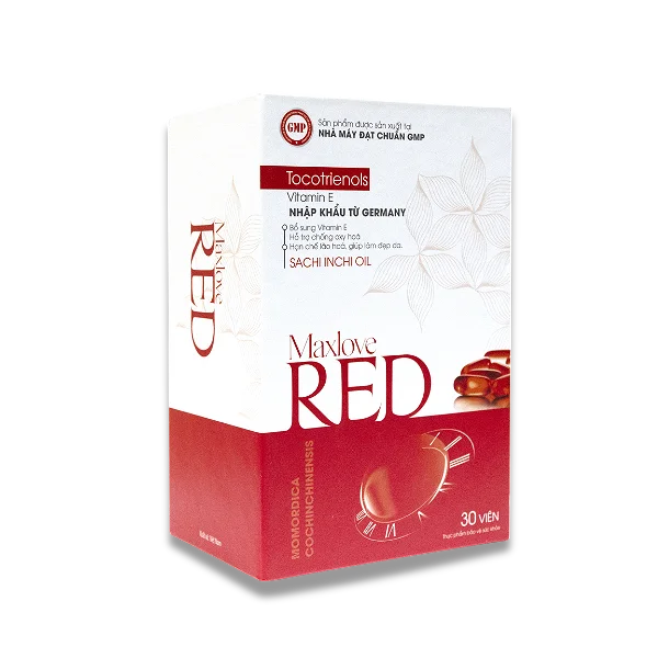 Thực phẩm bảo vệ sức khỏe Maxlove Red