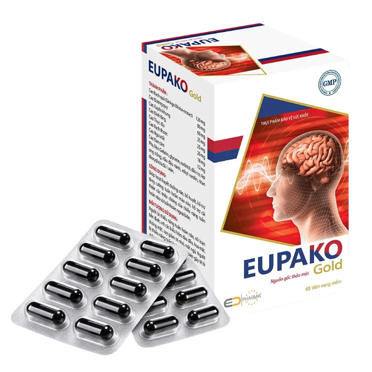 Thực phẩm bảo vệ sức khỏe Eupaco gold đỏ